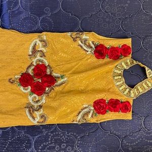 Long beautiful dress